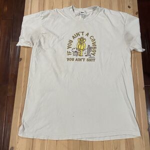 Landers Shirt If You Aint A Cowboy You Aint Shirt XL
